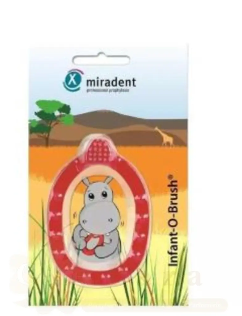 MIRADENT ANNEAU DE DENTITION ROUGE