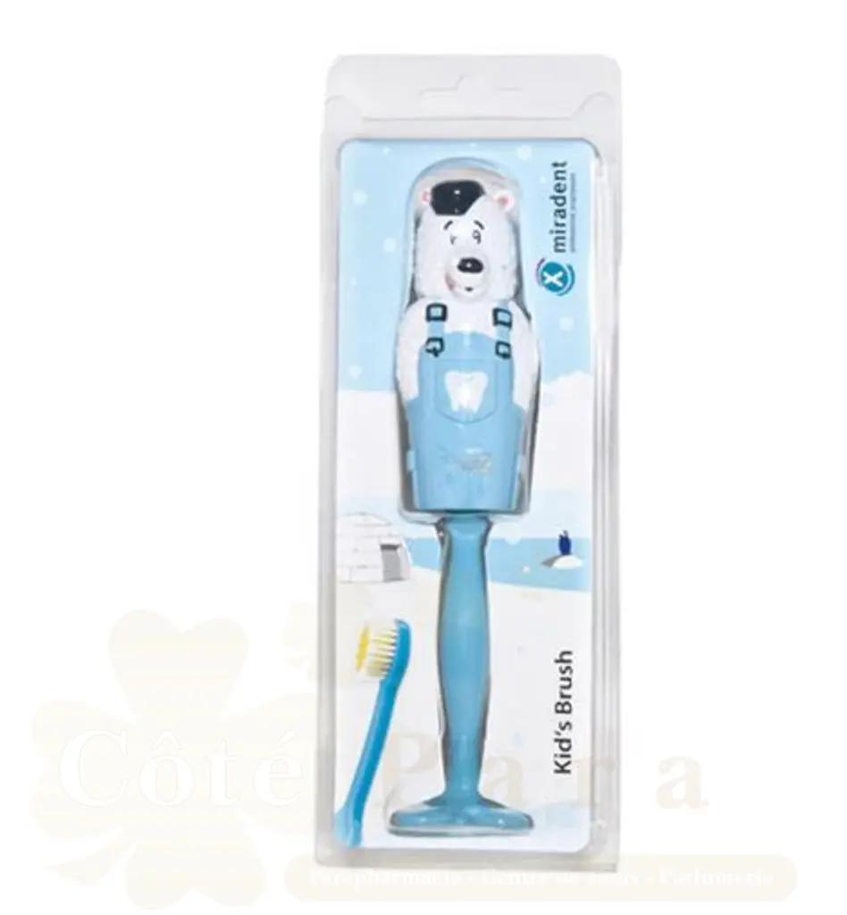MIRADENT BROSSE A DENTS ENFANT BLEU CIEL OURS REF 630048