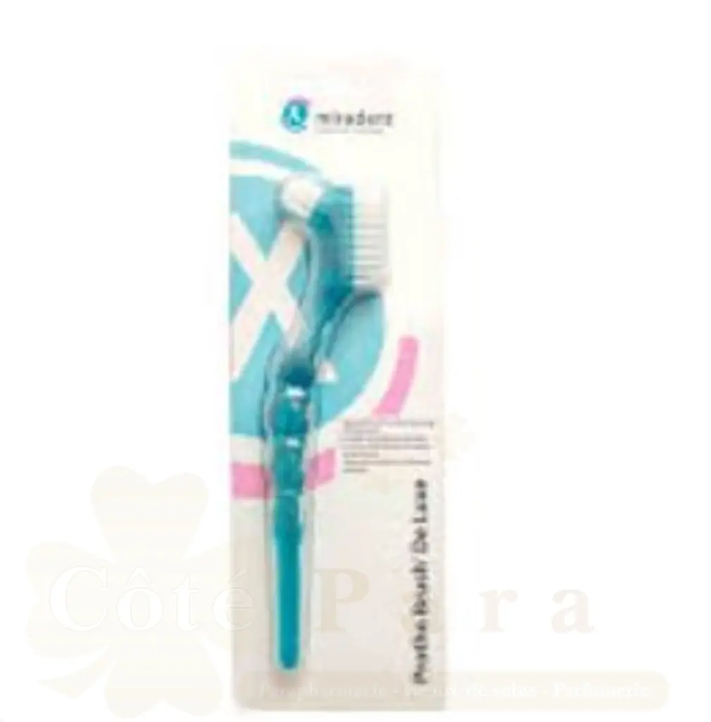 MIRADENT PROTHO BRUSH DE LUXE (BROSSE A PROTHESE BLEU) 630024