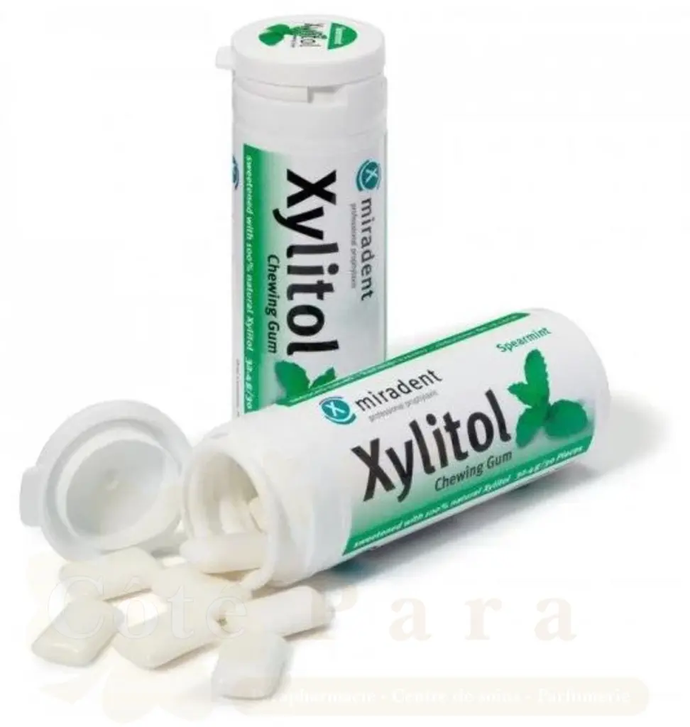 MIRADENT XYLITOL CHEWING GUM MENTE POVRE BTE 30 630080
