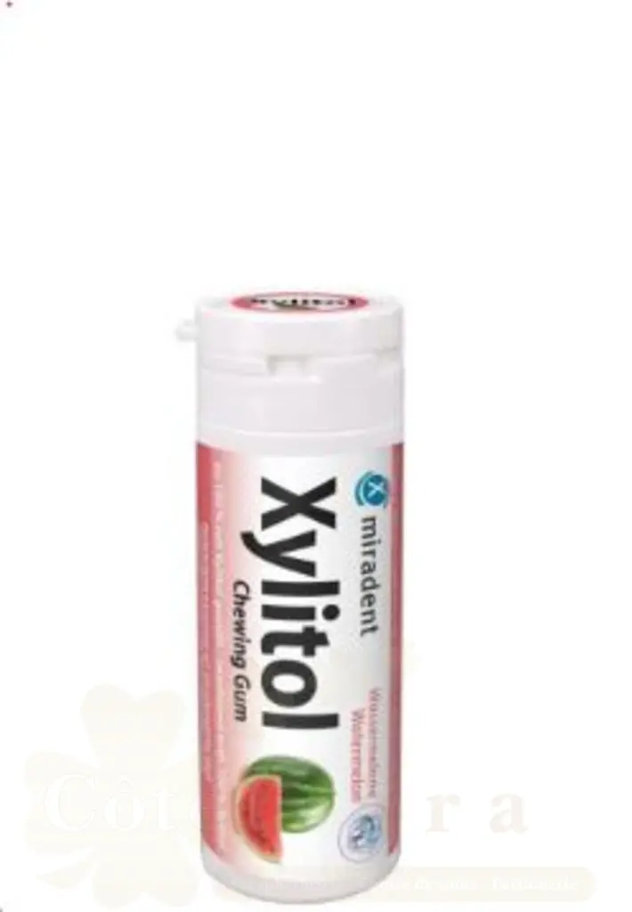 MIRADENT XYLITOL CHEWING GUM PASTEQUE BTE 30 REF630225