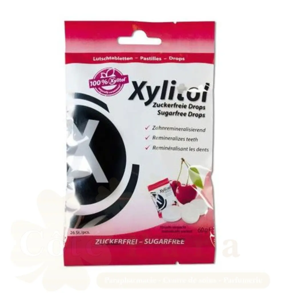 MIRADENT XYLITOL FUNCTIONAL DROPS CHERRY 630171