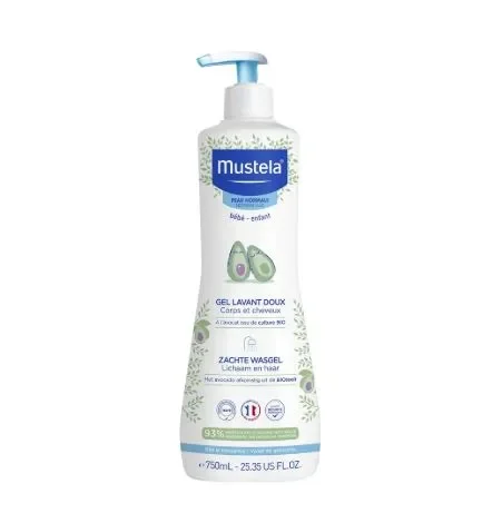 MUSTELA GEL LAVANT DOUX AVOCAT 750ML