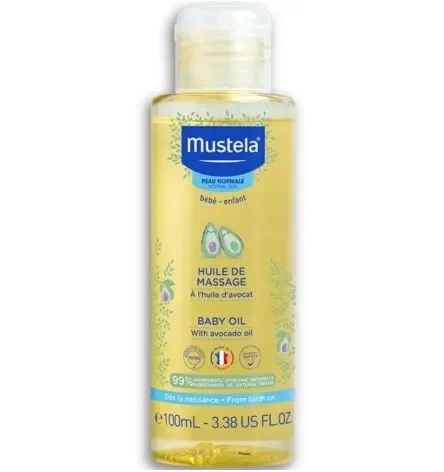 MUSTELA HUILE DE MASSAGE A L’AVOCAT 100ML