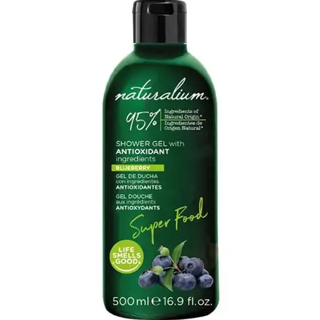 NATURALIUM SHOWER GEL BLUEBERRY ANTIOXIDANT 500ML
