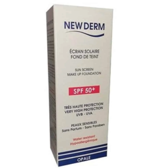 NEW DERM ECRAN SOLAIRE OPALE
