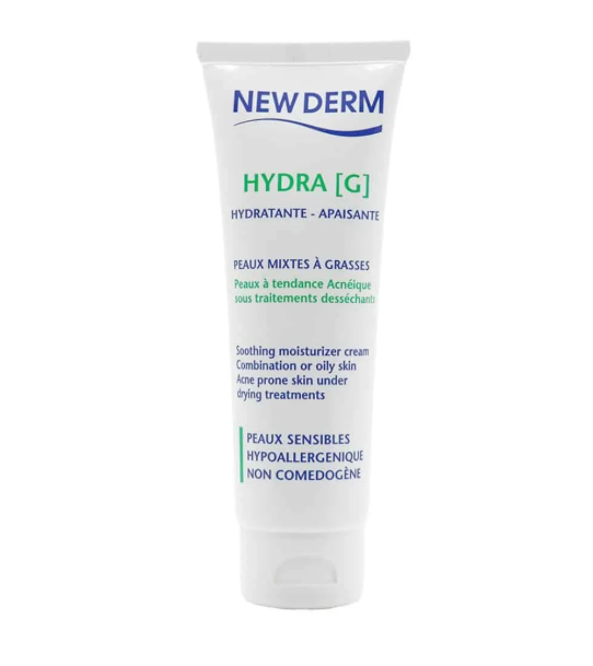 NEW DERM HYDRA G CREME HYDRATANTE APAISANTE PMG 50ML