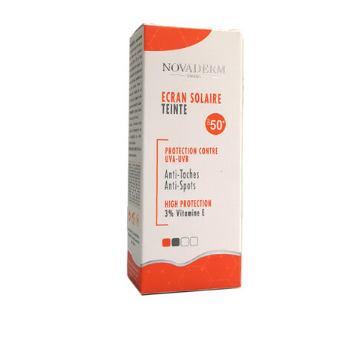 NOVADERM ECRAN SOLAIRE TEINTE SPF50+ 50ML