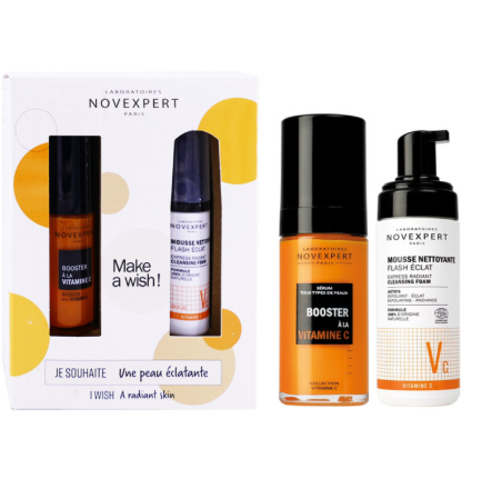 NOVEXPERT COFFRET BEST SELLER BOOSTER A LA VIT C 30ML + MINI...