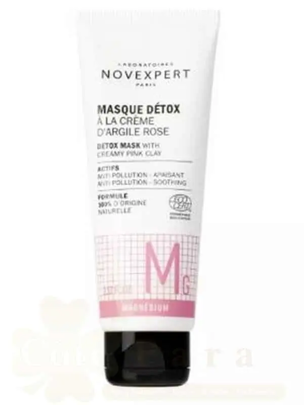 NOVEXPERT MASQUE DETOX A L’ARGILE ROSE 75ML new