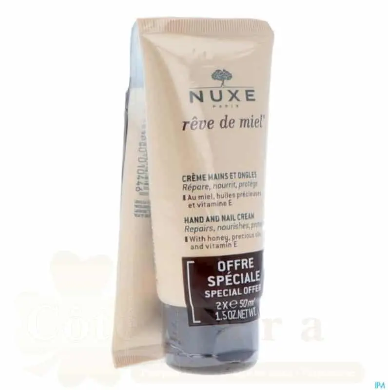 NUXE REVE DE MIEL CREME MAINS ET ONGLES 50ML LOT DE 2