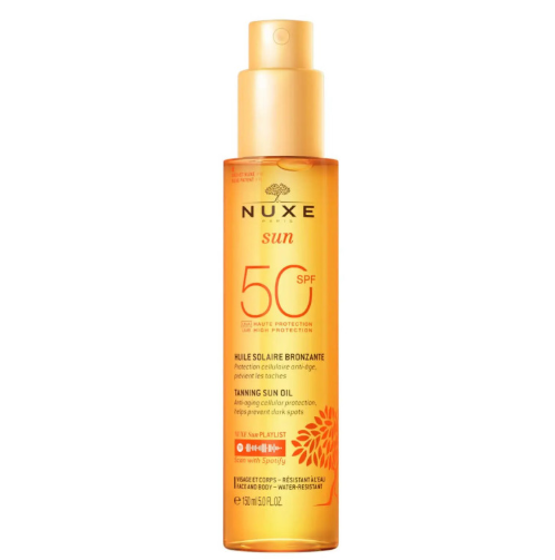 NUXE SUN HUILE BRONZANTE HAUTE PROTECTION SPF 50 150ML