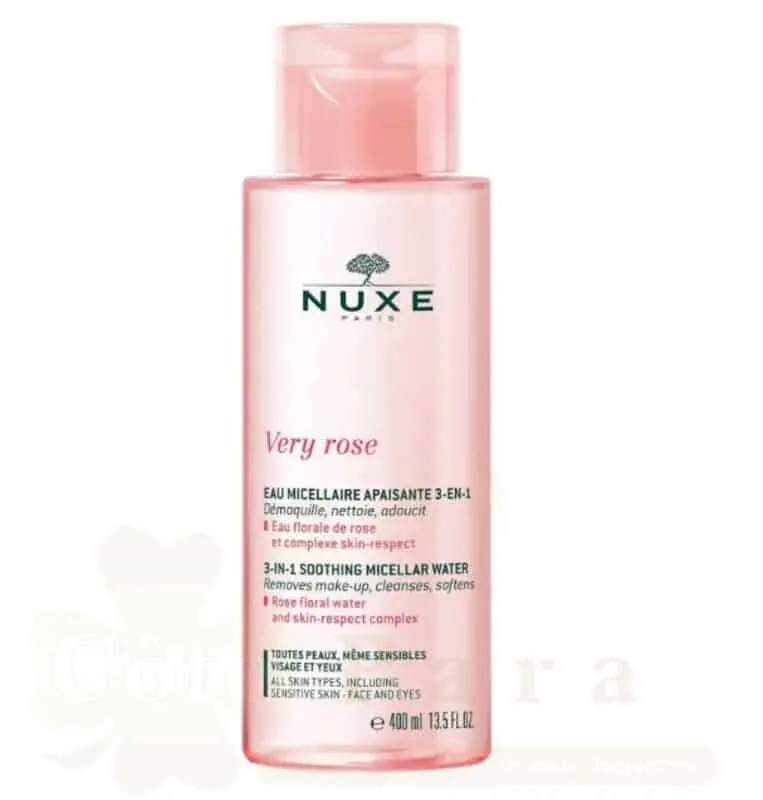 NUXE VERY ROSE EAU MICELLAIRE APAISANTE 3EN1 400ml