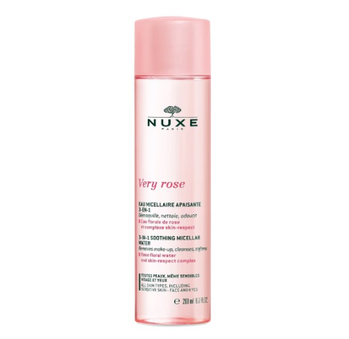 NUXE VERY ROSE EAU MICELLAIRE DEMAQUILLANTE APAISANTE 200ML