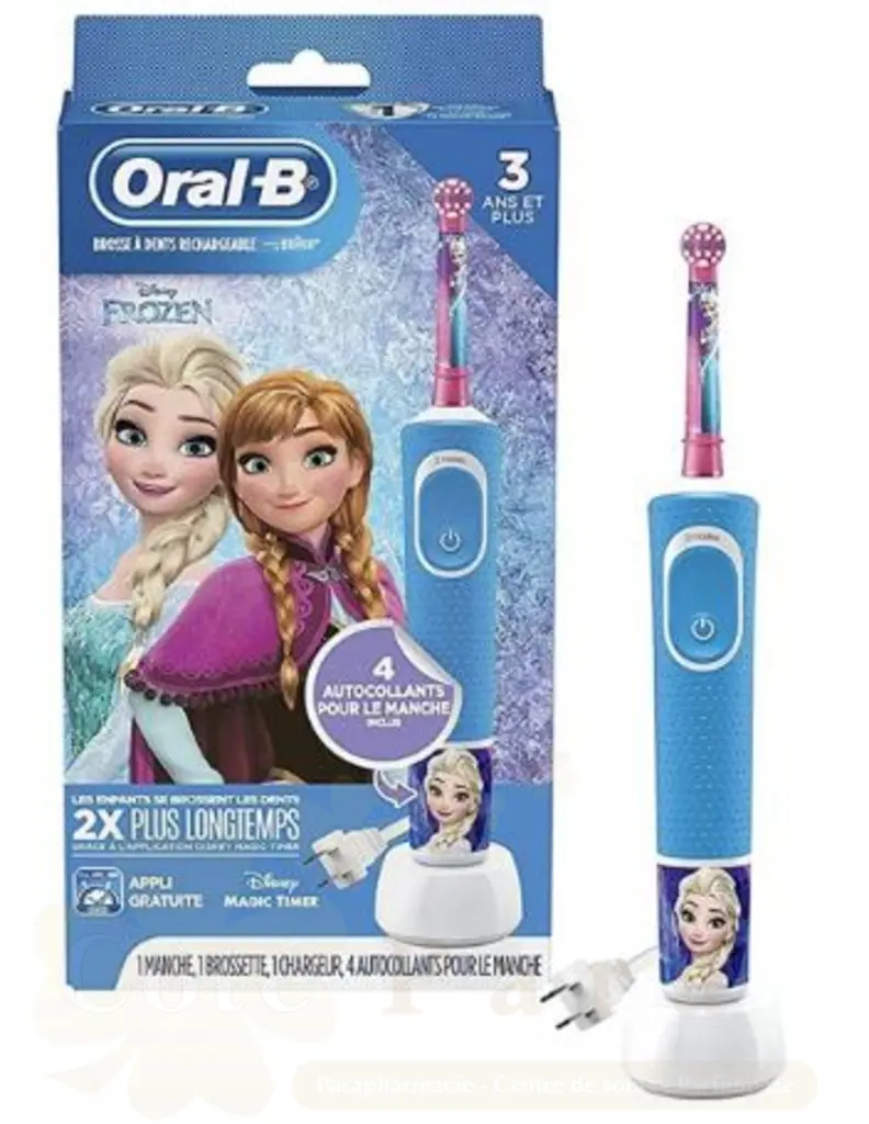 ORAL B BAD KIDS ELECTRIQUE RECHARGEABLE DISNEY FROZEN 3AN+ (5230)