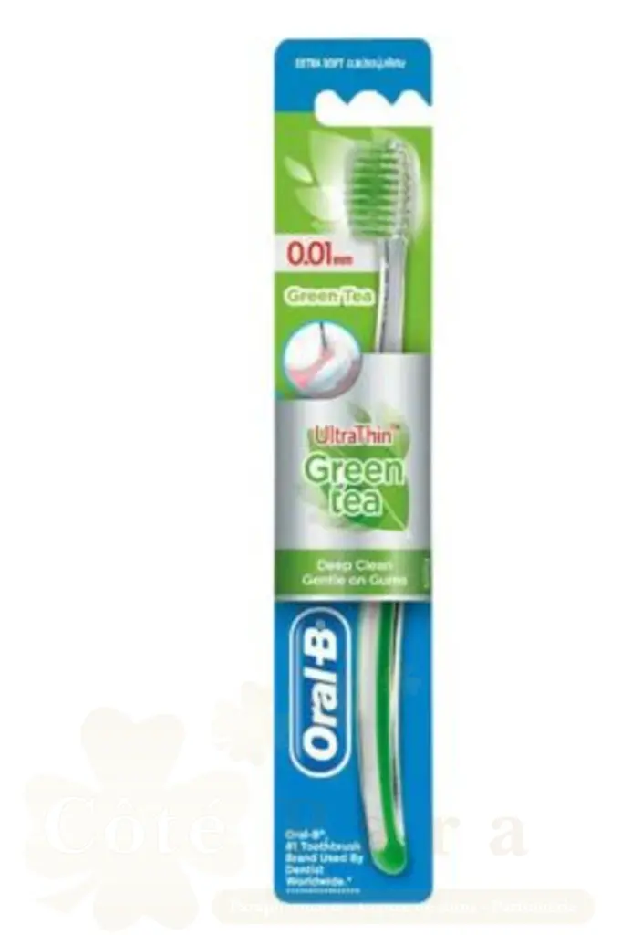 ORAL B BROSSE A DENTS ULTRATHIN VERTE