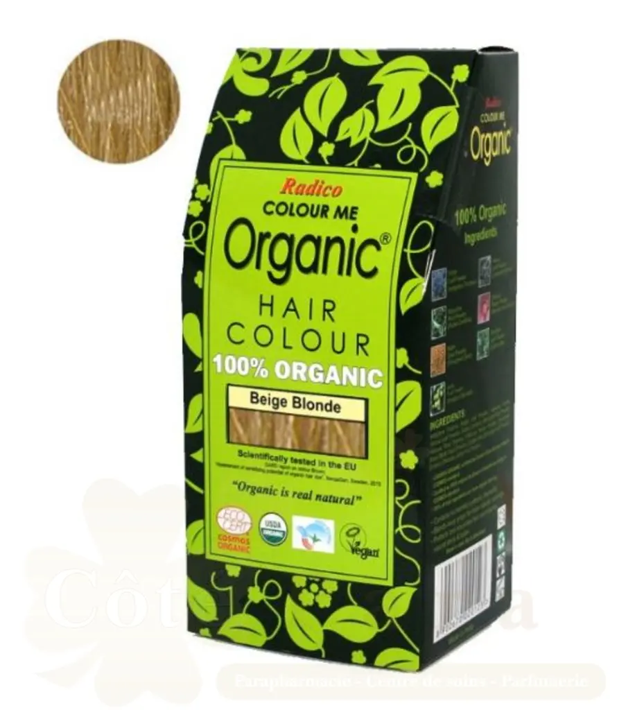 ORGANIC HAIR COLOUR BEIGE BLONDE