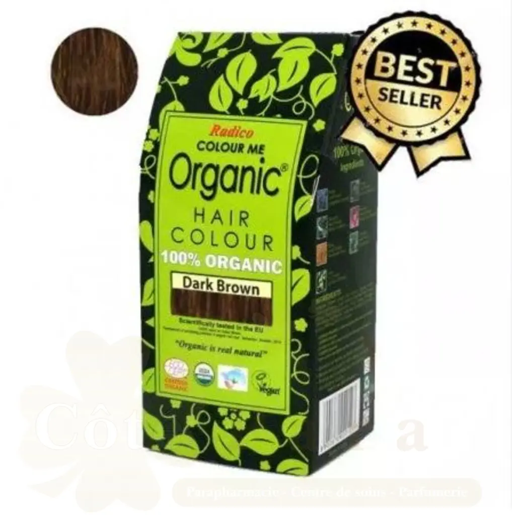 ORGANIC HAIR COLOUR DARK BROWN