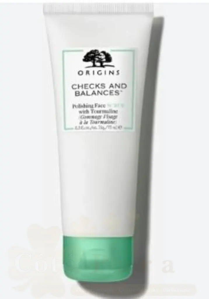 ORIGINS CHECKS AND BALANCES™ POLISHING FACE SCRUB WITH TOURMALINE 75 ML