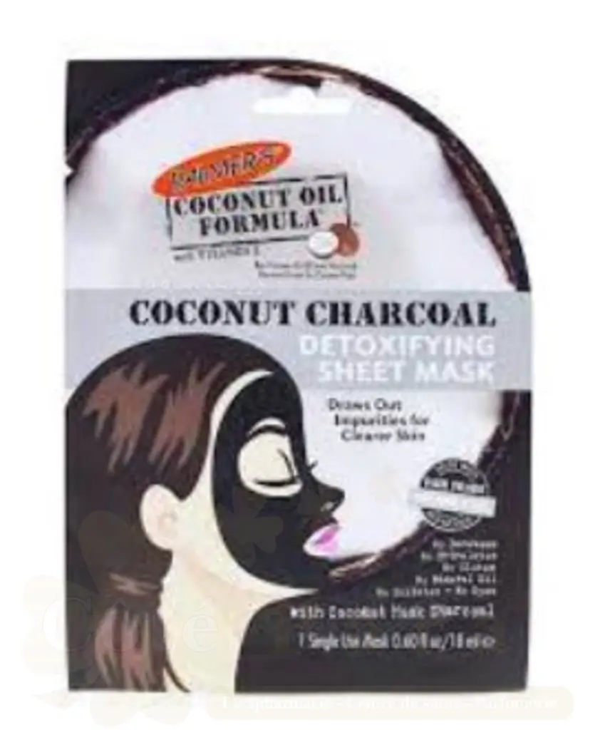 PALMER’S MASQUE HYDRATANT A L’HUILE DE COCO ET CHARBON 20ML