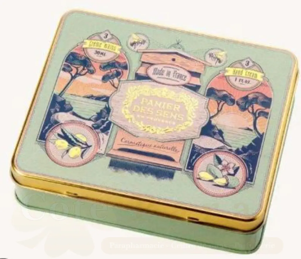 PANIER DES SENS COFFRET SOIN DES MAINS (RAISIN AMANDE MIEL)