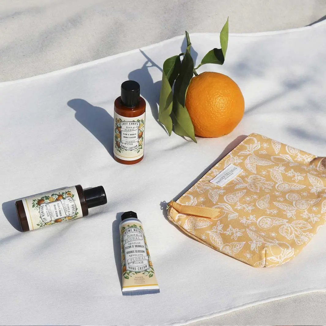 PANIER DES SENS TROUSSE WEEK END FLEUR D’ORANGER