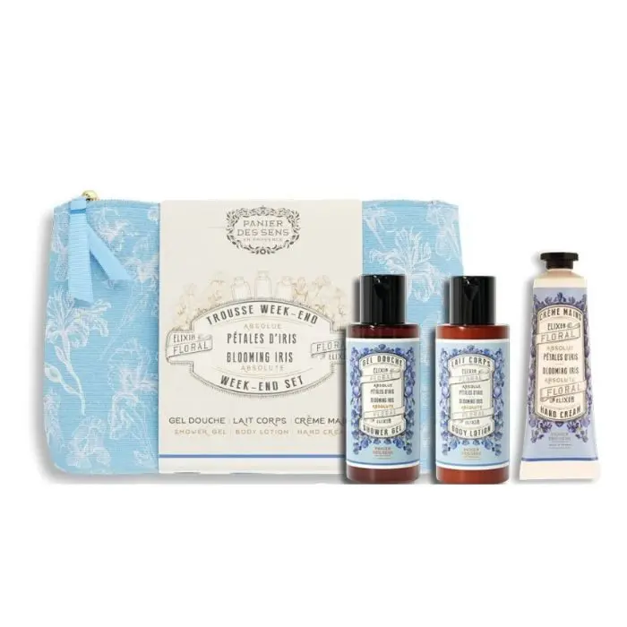 PANIER DES SENS TROUSSE WEEK END PETALES D’IRIS
