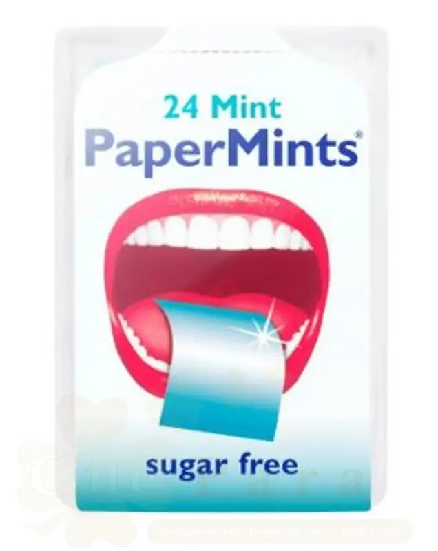 PAPERMINTS FEUILLES DE MENTHE BOITE 24U