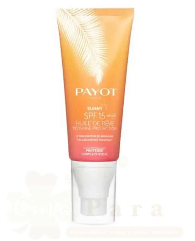 PAYOT SUNNY HUILE DE RÊVE SPF15 CORPS & CHEVEUX 100ML