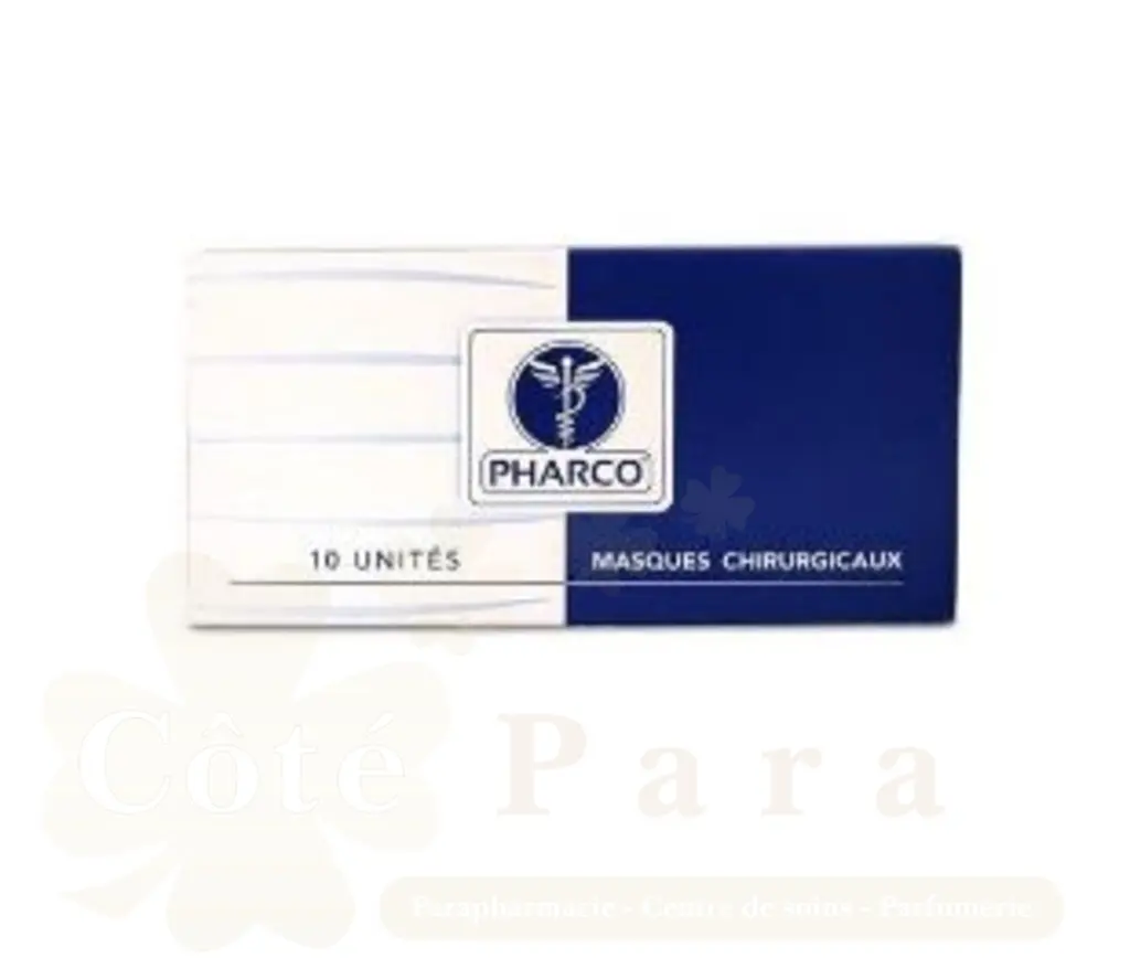 PHARCO MASQUES CHIRURGICAUX 50 UNITES NEW