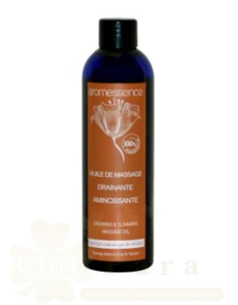AROMESSENCE HUILE DE MASSAGE DRAINANTE AMINCISSANTE 250ML NEW