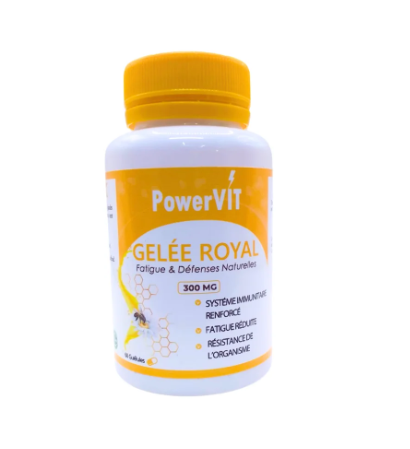 POWERVIT GELEE ROYAL 300 MG 60 GELULES