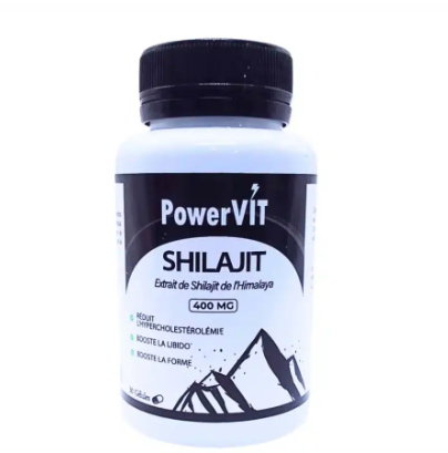 POWERVIT SHILAJIT 400MG 30 GELULES