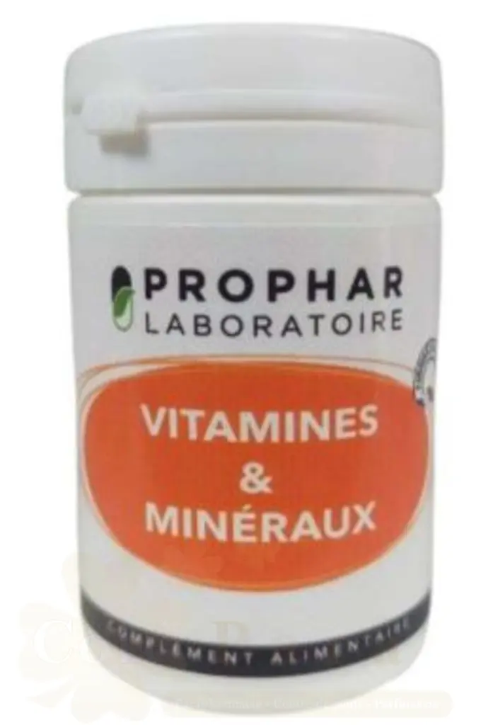 PROPHAR VITAMINES ET MINERAUX 50 GELULES