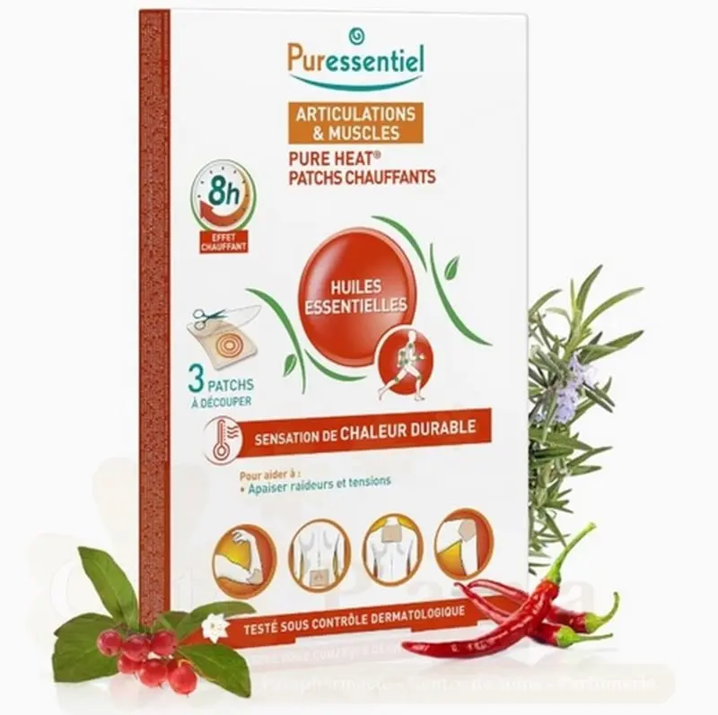 PURESSENTIEL PATCHS CHAUFFANTS 3U