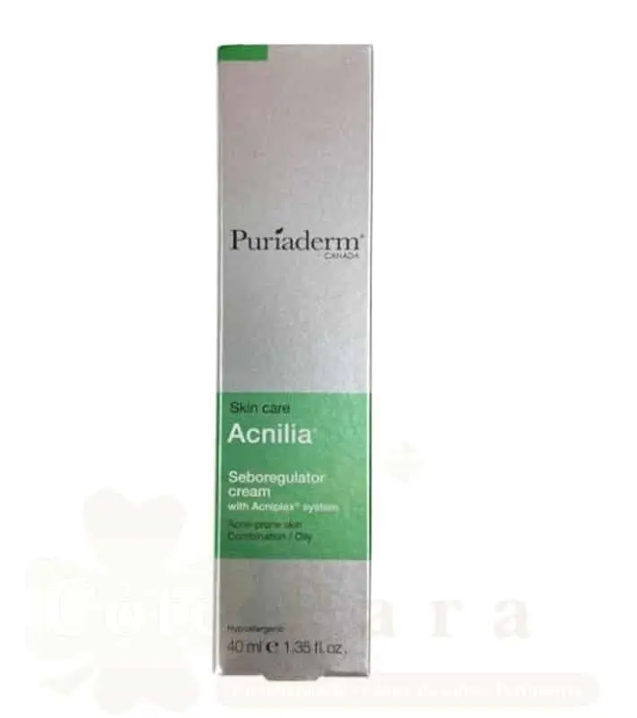 PURIADERM ACNILIA CREME SEBOREGULATRICE 40ML
