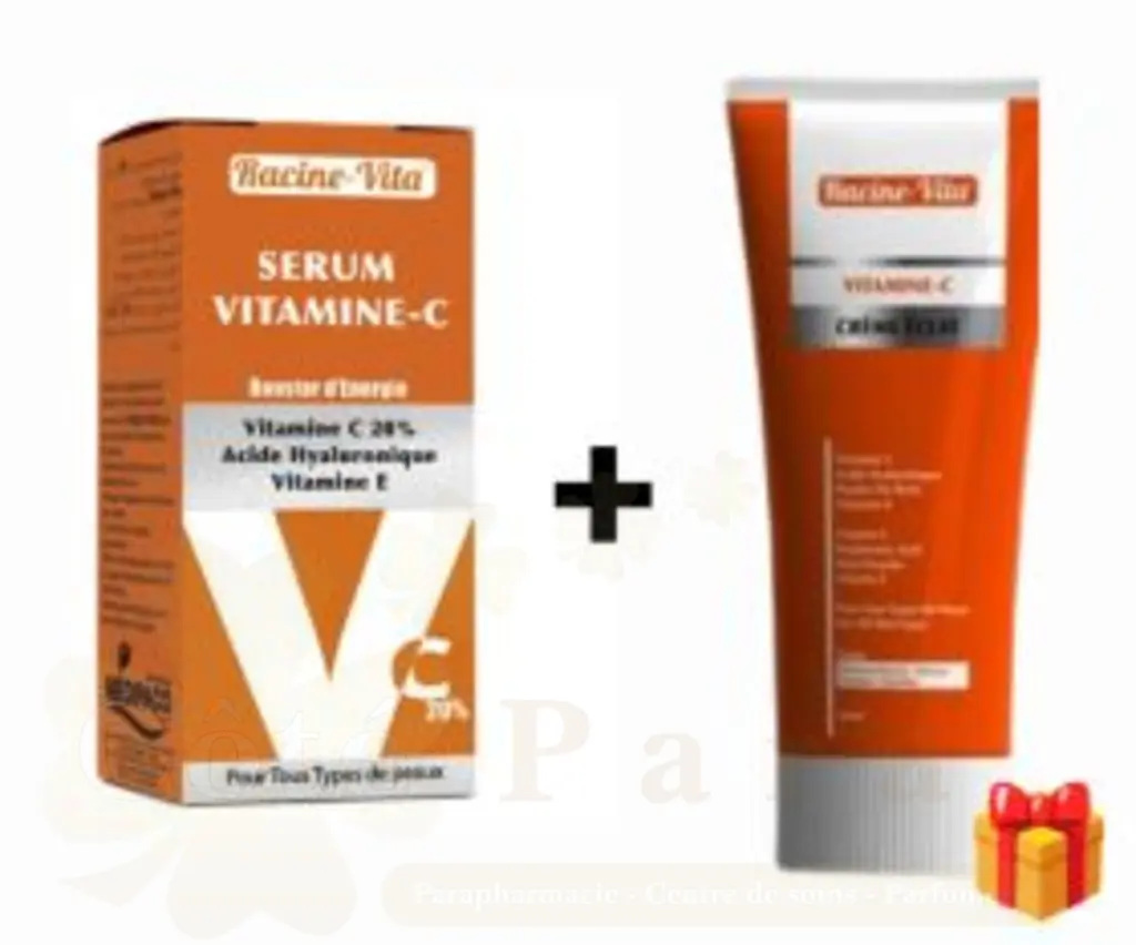 RACINE VITA PACK SERUM A LA VITAMINE C 20 10ML+ CREME ECLAT...
