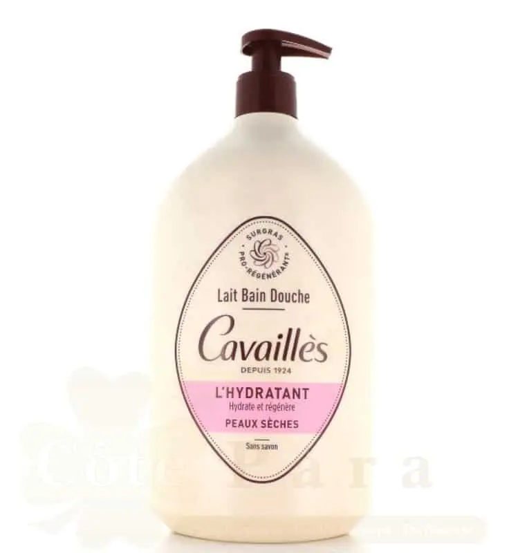 ROGE CAVAILLES LAIT BAIN ET DOUCHE HYDRATANT PX SECHES 1L NEW