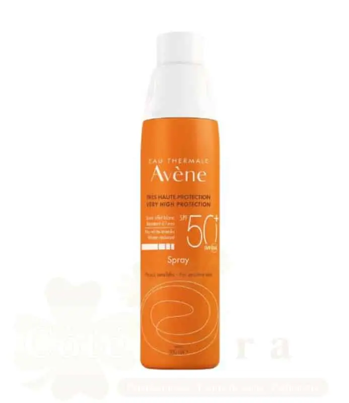 AVENE SOLAIRE ECRAN SPRAY SPF50+ 200ML