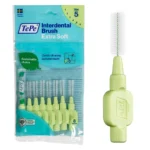 TEPE BROSSETTES INTERDENTAIRES VERT 0.8MM TAILLE 5 *6 18134/3