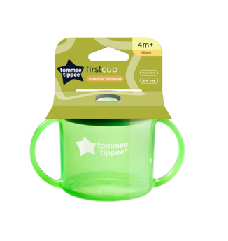TOMMEE TIPPEE TASSE A BEC 190ML 4M+ BLEU/ORANGE/VIOLET/VERT 43111055
