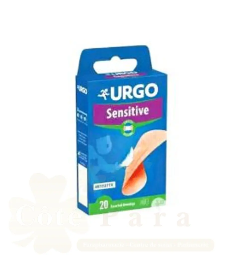 URGO SENSITIVE (EXTENSIBLE) BOITE DE 20