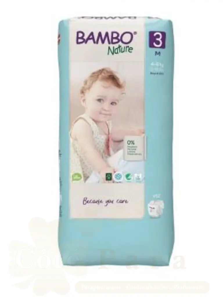 BAMBO NATURE COUCHE M T3 4-8 KG 52U