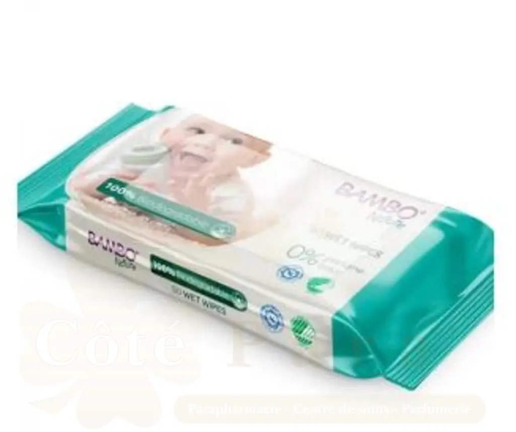 BAMBO NATURE LINGETTES BIO*50U