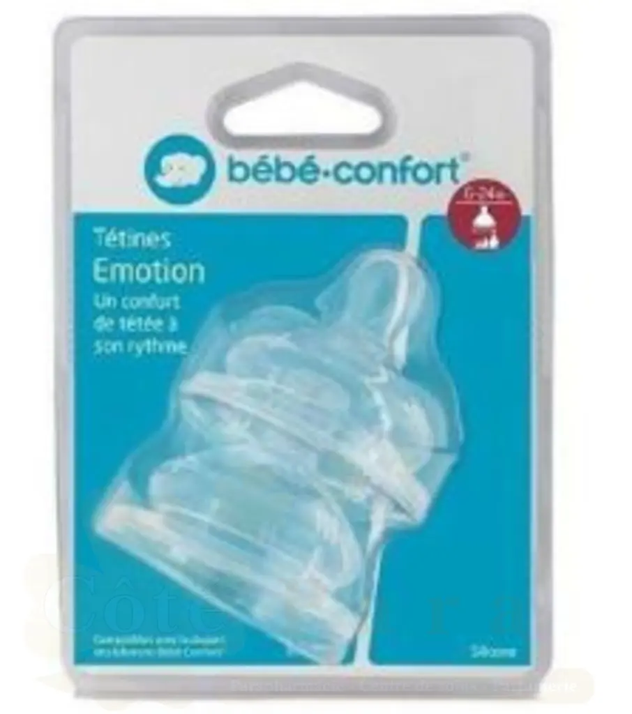 BEBE CONFORT 2 TETINES EMOTION 6-24M 3 VITESSES REF 3102209000