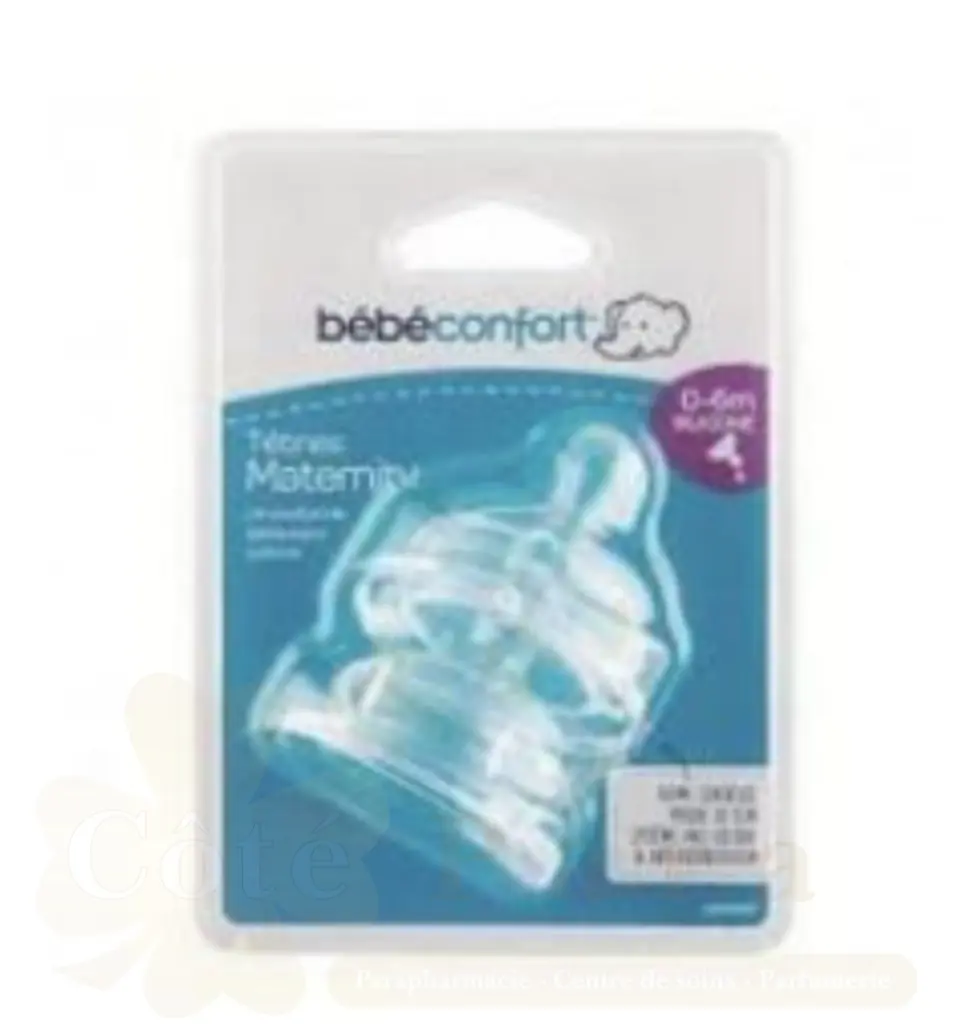 BEBE CONFORT 2 TETINES MATERNITY COL LARGE 0-6M REF3102208000