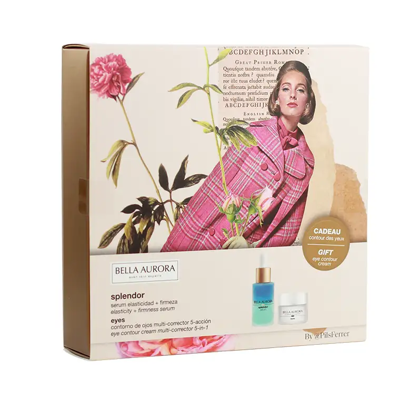 BELLA AURORA COFFRET SERUM SPLENDOR ELASTICITY/FIRMNESS 30ML+ CONTOUR DES YEUX 15ML
