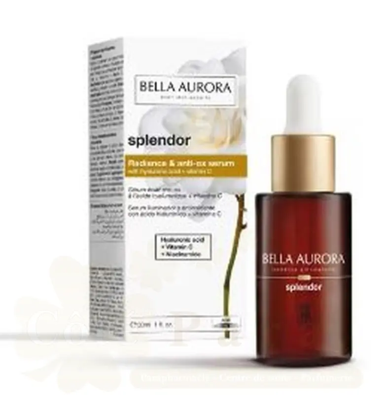 BELLA AURORA SPLENDOR BOOSTER VIT C+ACID HYALURONIC SERUM 30ML 30ML