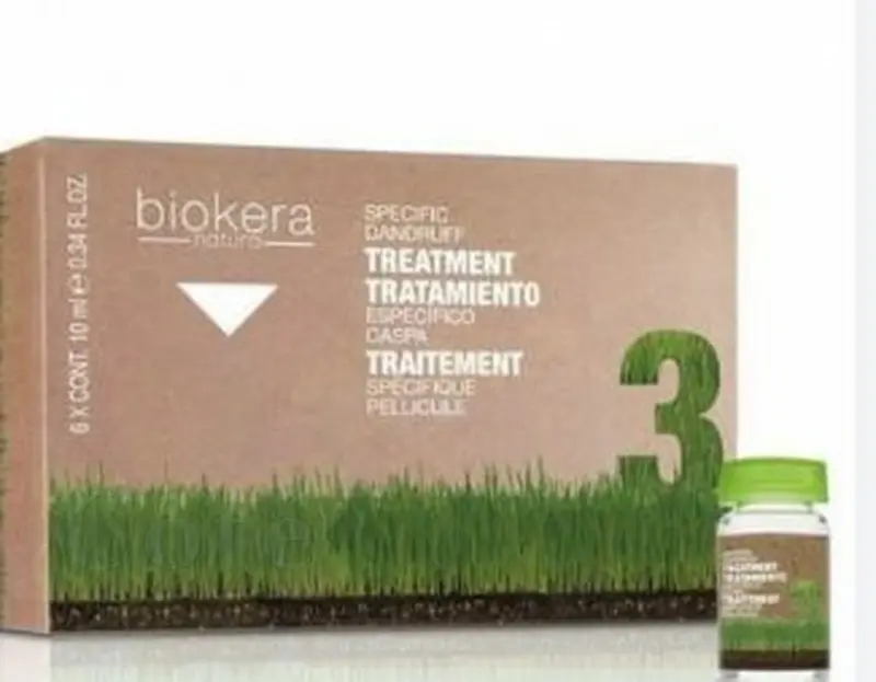 BIOKERA NATURE TRAITEMENT ANTI-PELLICULAIRE INTENSIF 6 AMP 10ML