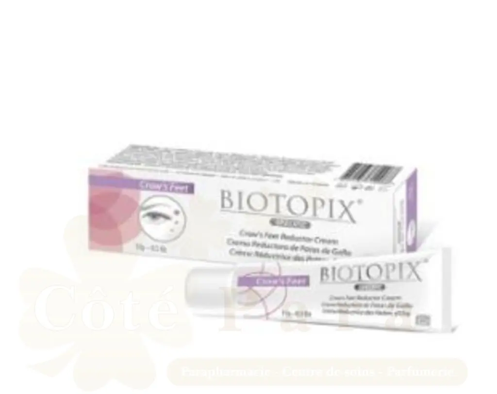 BIOTOPIX CREME REDUCTRICE DES PATTES D’OIE 15G